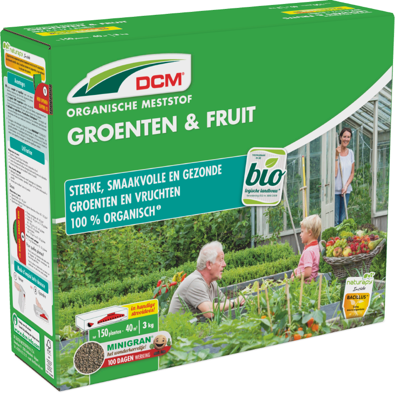 DCM Meststof Groenten & Fruit (MG) (3kg) (SD)