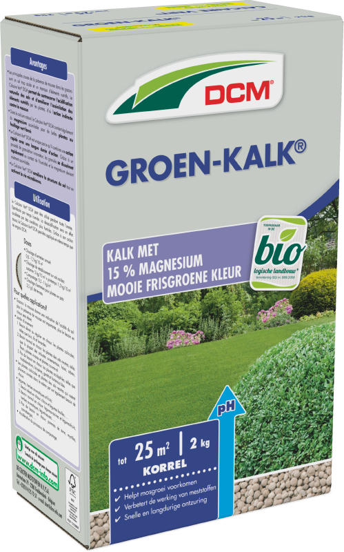 DCM Groen-kalk (K) (2 kg) (SD)