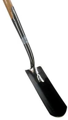 Spear & Jackson � Spade � Met lip � Blank geslepen � Essenhouten steel � 85 cm