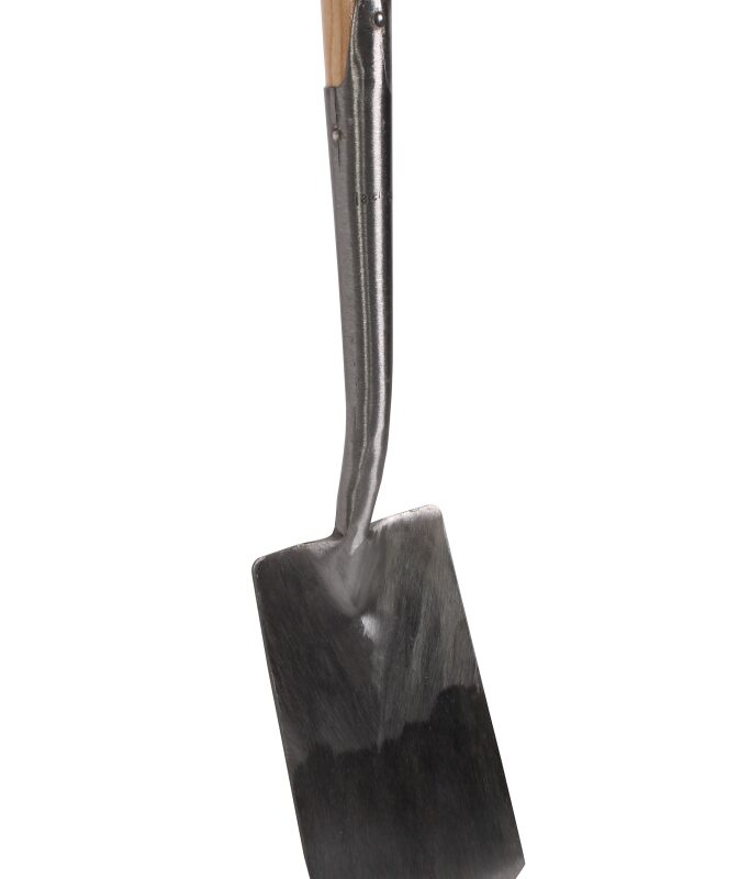 Talen Tools � Spade � Met hals en lip � Blank gepolijst � Essenhouten steel � 76 cm